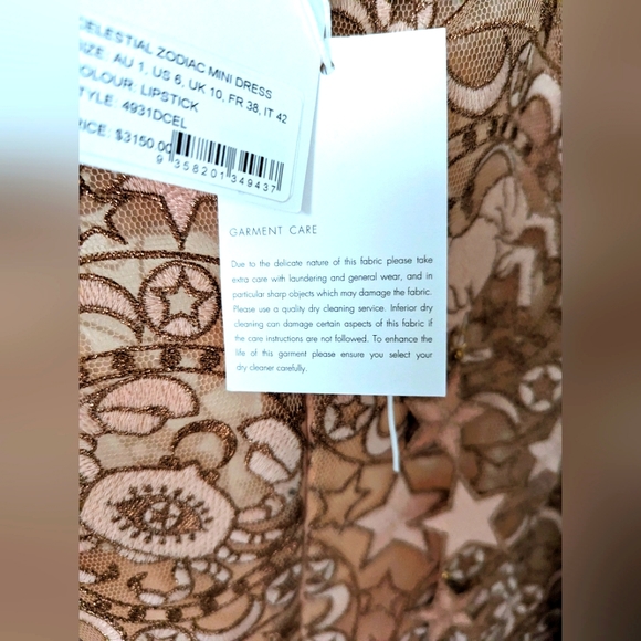 Zimmermann Celestial Zodiac Mini Dress - Picture 9 of 14